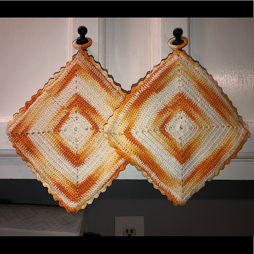 Vintage pot holders